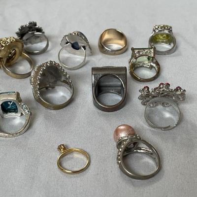 Collection of Costume Rings