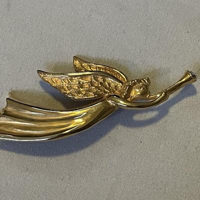 1990 Mimi Di N Angel Brooch