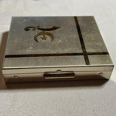 1960s Eastern Star Shriners Loose Powder Compact