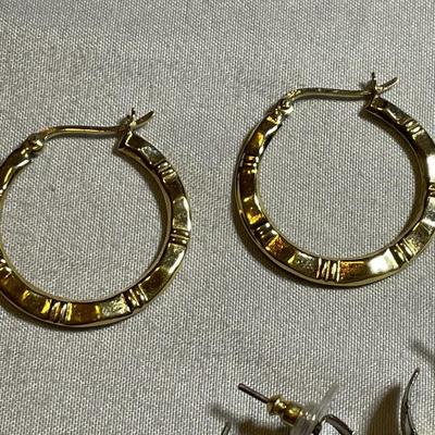 Collection of Earrings including Renoir