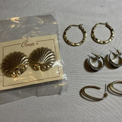 Collection of Earrings including Renoir