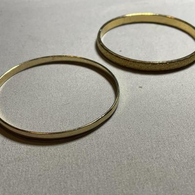 Gold Tone Premier Designs Bangle Bracelets