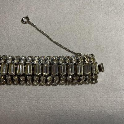 Vintage Rhinestone Bracelet