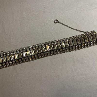 Vintage Rhinestone Bracelet