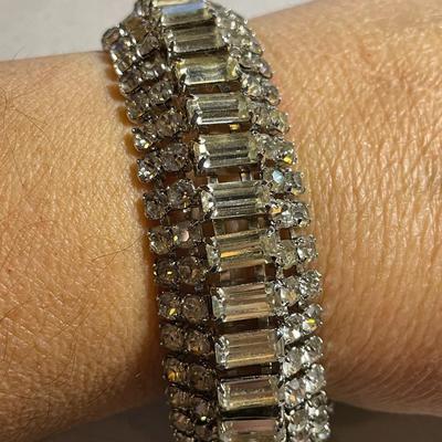 Vintage Rhinestone Bracelet