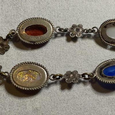 Sterling Silver Gemstone Bracelet