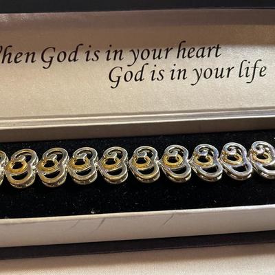 God's Heart Bracelet - New In Box