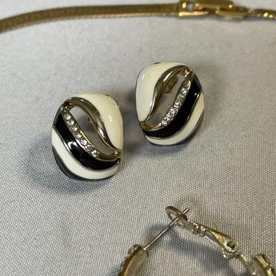 Earrings and Necklace