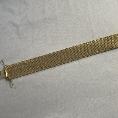 14K Gold Plated Italy Bracelet