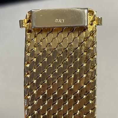14K Gold Plated Italy Bracelet