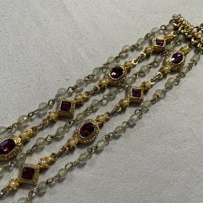 Vintage 5 Strand Bracelet