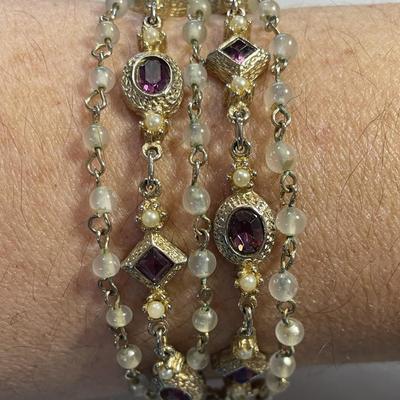 Vintage 5 Strand Bracelet