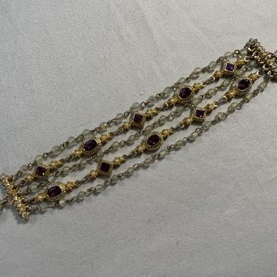 Vintage 5 Strand Bracelet