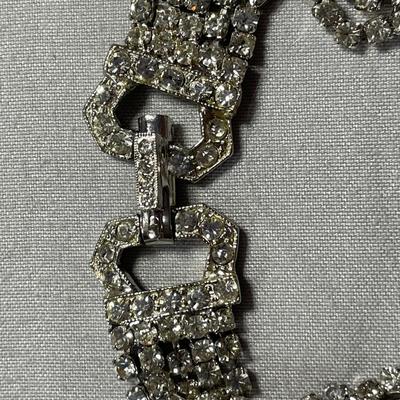 5 Strand Rhinestone Bracelet