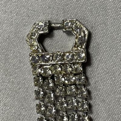 5 Strand Rhinestone Bracelet