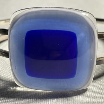 Art Glass Bracelet and Ring