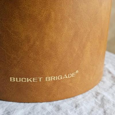 Vintage MCM Ice Bucket "Bucket Brigade"