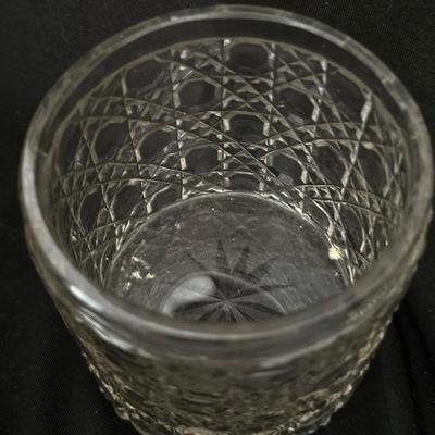 Crystal Vessel for candles or other bathroom items