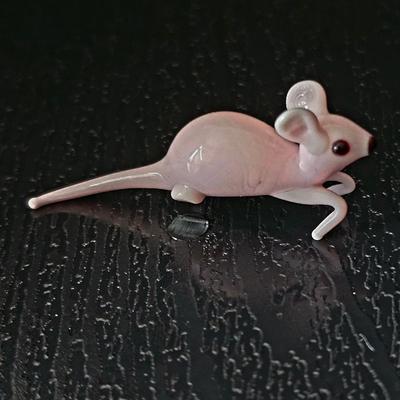 Venetian Glass Animal Drink Markers small vintage glass animals for parties