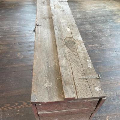 Huge Oak Storage or Shipping Chest - Sylva Supply