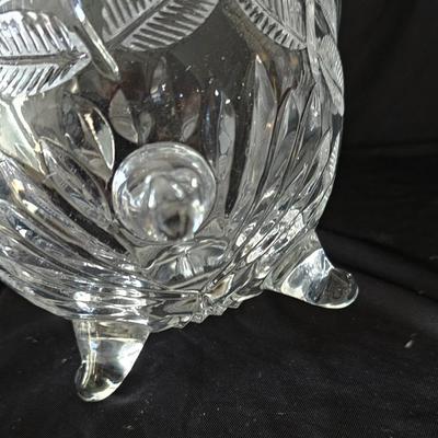 Cut Crystal Basket