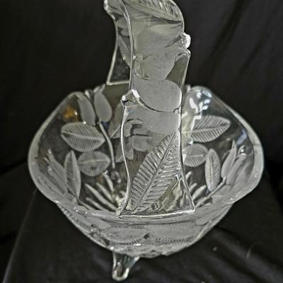Cut Crystal Basket