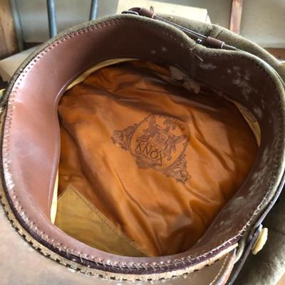 Pair of Vintage WWII Military Hats and Jacket Lot