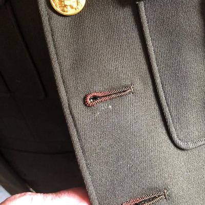 Pair of Vintage WWII Military Hats and Jacket Lot