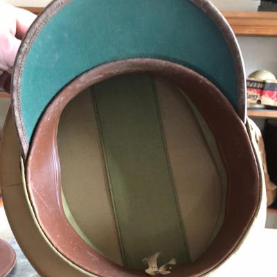 Pair of Vintage WWII Military Hats and Jacket Lot