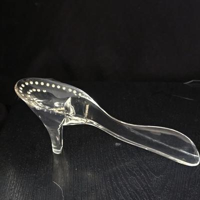 Vintage Louis Halpern Lucite High Heel Shoe Horn 1960