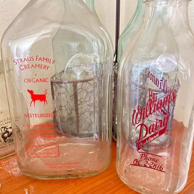 Vintage Milk Bottle Collection - Estate Fresh