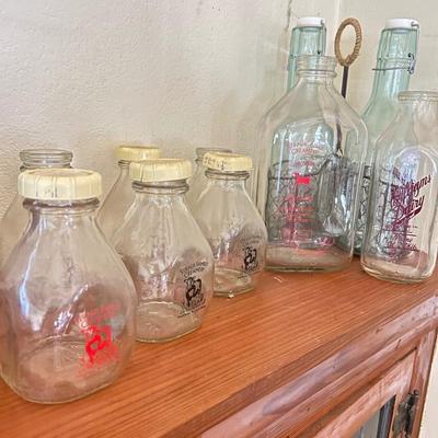 Vintage Milk Bottle Collection - Estate Fresh