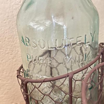 Vintage Milk Bottle Collection - Estate Fresh