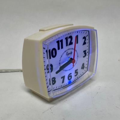 Vintage Equity Electric Bedside Alarm Clock