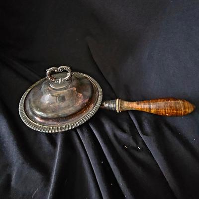 Vintage Silver Plate Silent Butler