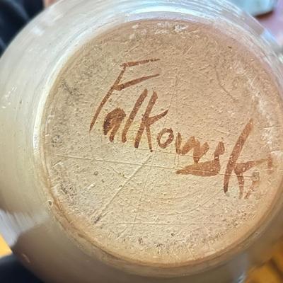 MCM Studio Pottery - Signed Faulkowski - Estate Fresh