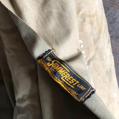 Vintage Army WW11 Memorabilia; Bed Matt, Sleeping Bag, Canteen, Etc.
