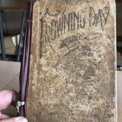 Vintage and Well Loved Crowning Day Hymn Book, Issued in Masontown, WV