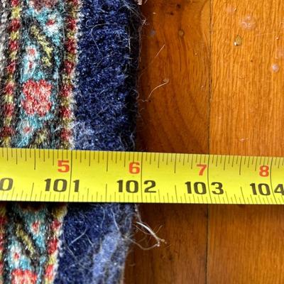 Persian Handmade Bidjar - Antique Rug with original tag, 8.5" x 12"