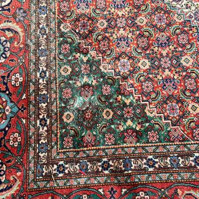 Persian Handmade Bidjar - Antique Rug with original tag, 8.5" x 12"