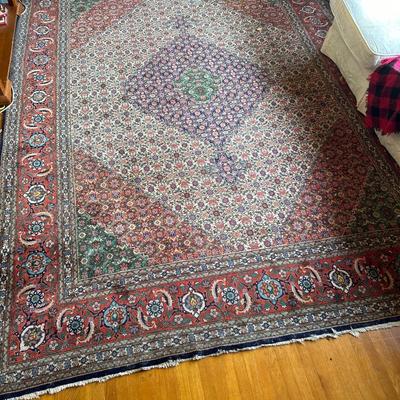 Persian Handmade Bidjar - Antique Rug with original tag, 8.5" x 12"