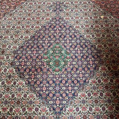 Persian Handmade Bidjar - Antique Rug with original tag, 8.5" x 12"