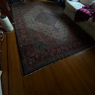 Persian Handmade Bidjar - Antique Rug with original tag, 8.5" x 12"