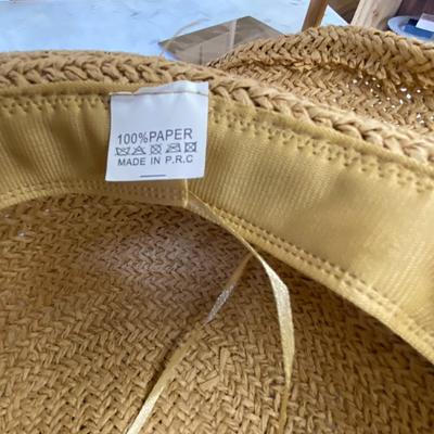 Farmhouse Mercantile Set of Three Sun Hats Lot One