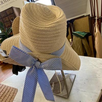 Farmhouse Mercantile Set of Three Sun Hats Lot One