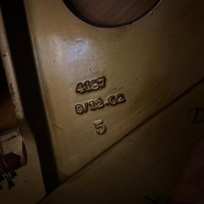 Antique Steinway & Sons Mahogany Upright Piano