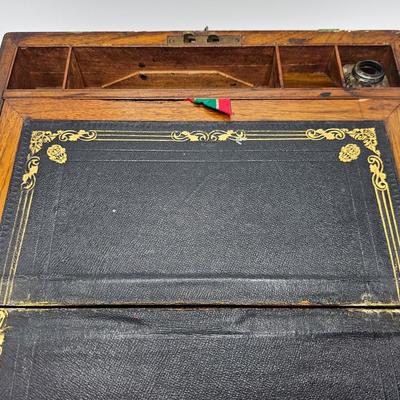 Antique Lap Desk with Secret Compartment