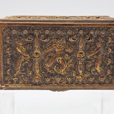 Antique Bronze Box
