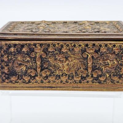 Antique Bronze Box