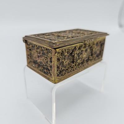 Antique Bronze Box